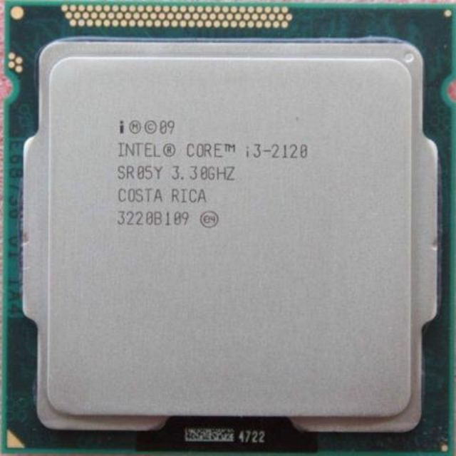 CPU core i3 2120 socket 1155, i3 2120,  tương thích main socket 1155