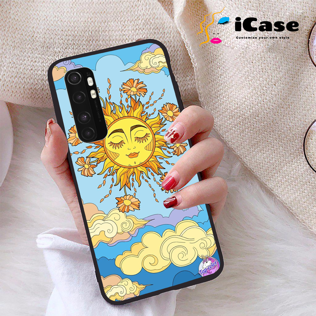 Ốp lưng Xiaomi Mi Note 10 Lite viền dẻo TPU BST SUN