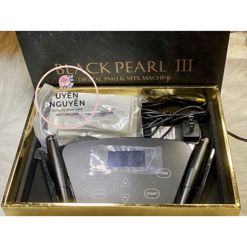 [HCM]Máy phun xăm Kỹ thuật số Black Pearl 3