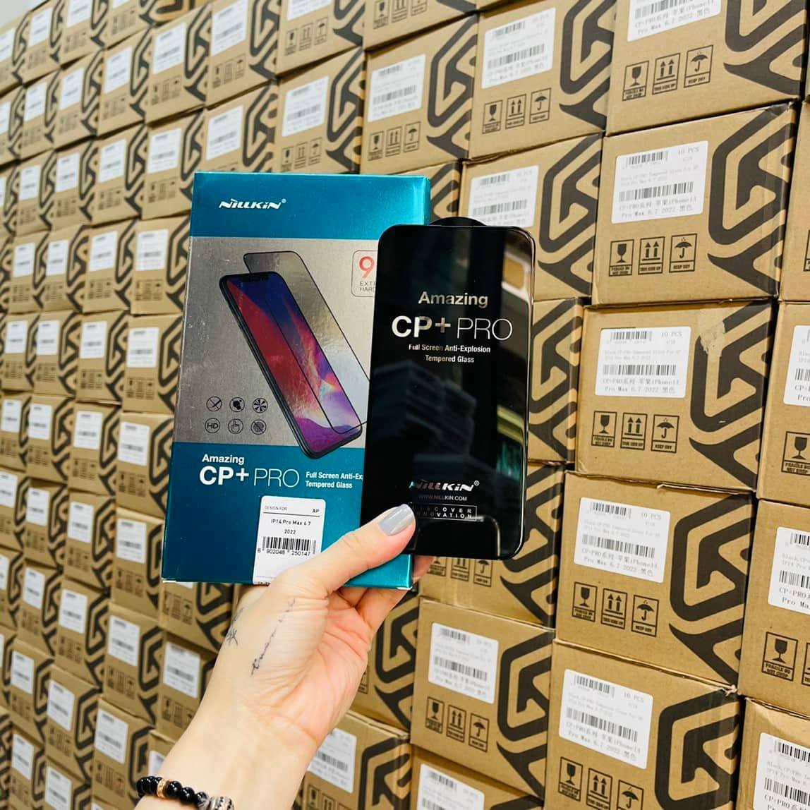 Kính cường lực nillkin cp+ pro cho iphone 14 pro max , 14 max , 14 pro , 14 full màn hình