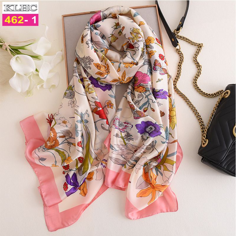 Khăn Choàng Lụa Thời Trang 1090 - Thế Giới Khăn Đẹp - Giá Sỉ