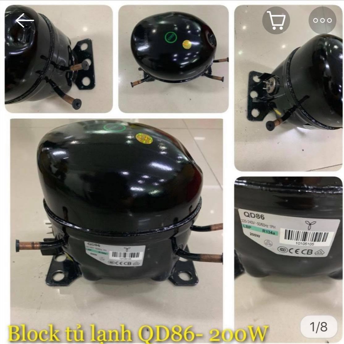 Block Tủ Lạnh QD86 -200W(350L-450L)