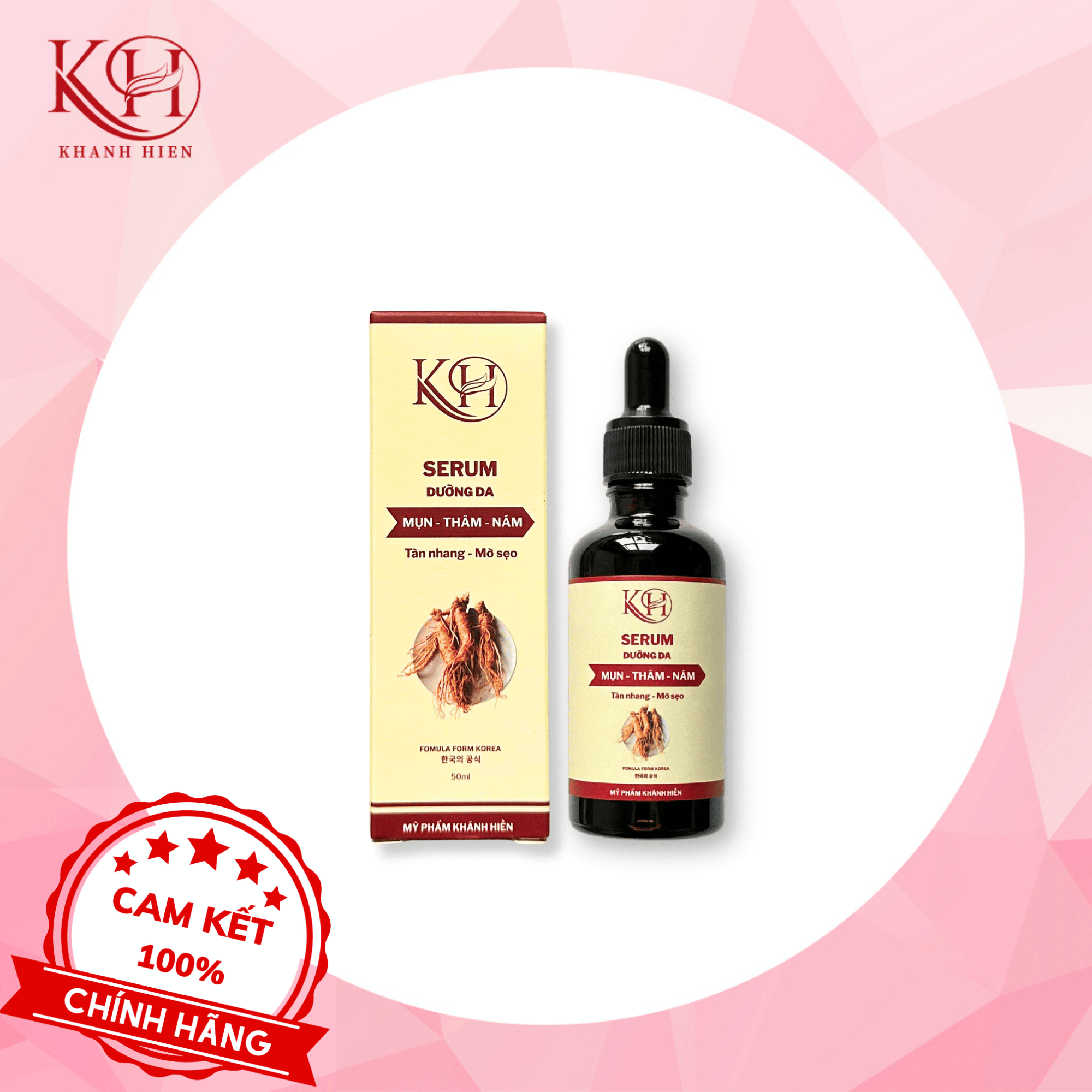 Tái Tạo Da Cấp Tốc KHÁNH HIỀN - Tinh Chất Nhân Sâm
