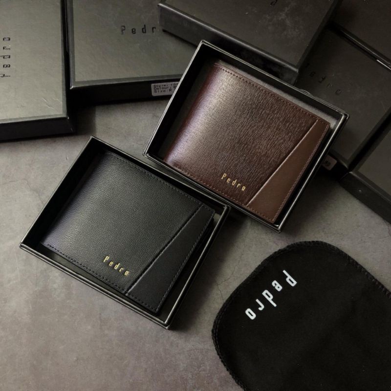 Ví Pedro full box và túi giấy hãng (ảnh thật)