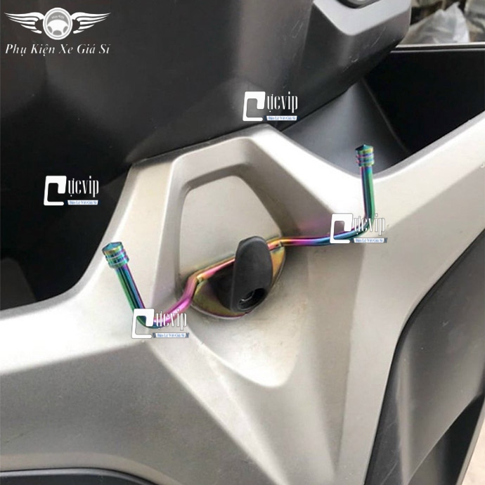 [HCM]Móc Treo Đồ Xe Vario 2015 - 2020 Inox  Xi Titan MS3563