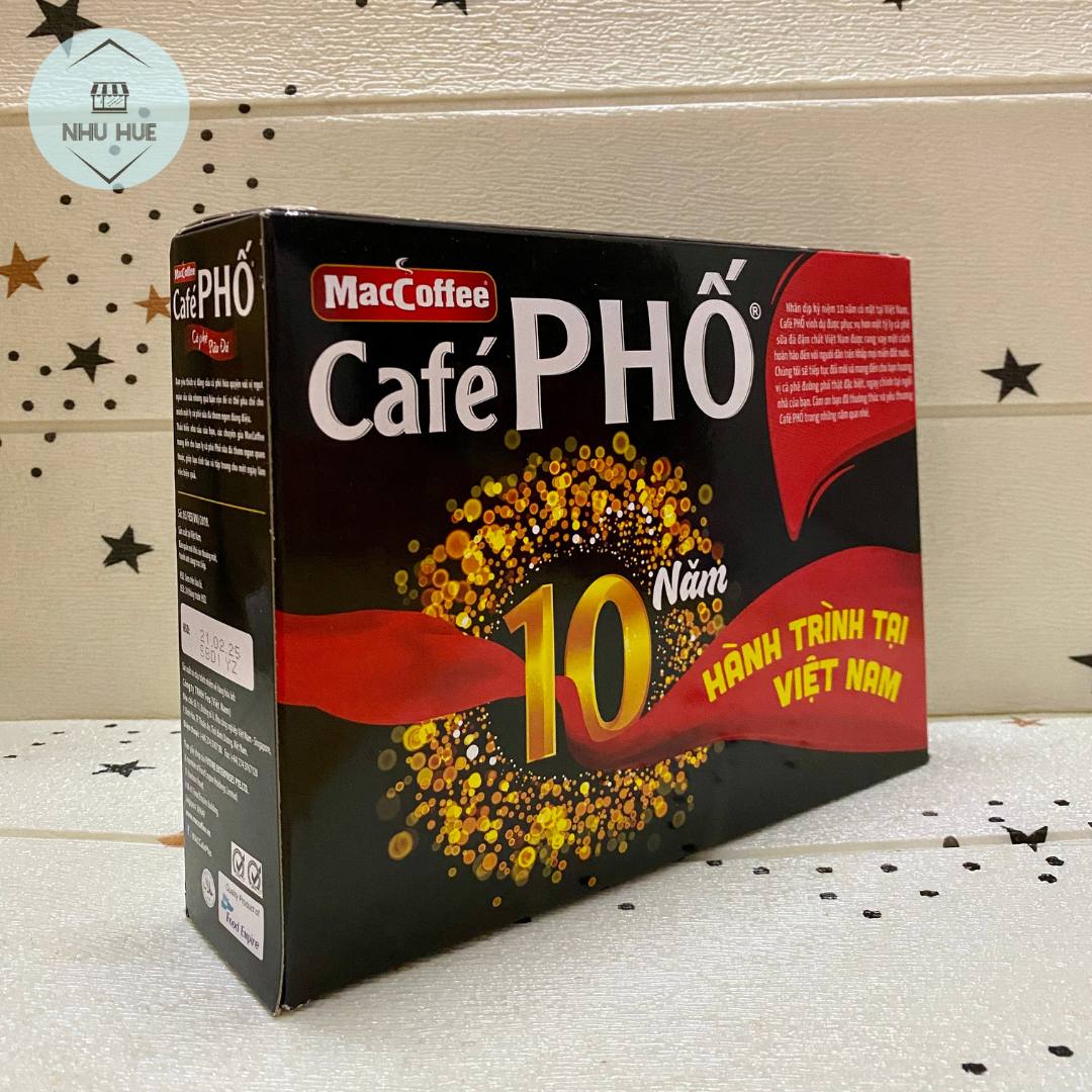 Cà phê sữa đá MacCoffee Cafe Phố (hộp)