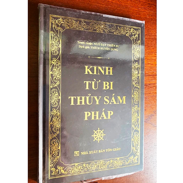 Sách - kinh từ bi thủy sám pháp - bìa cứng