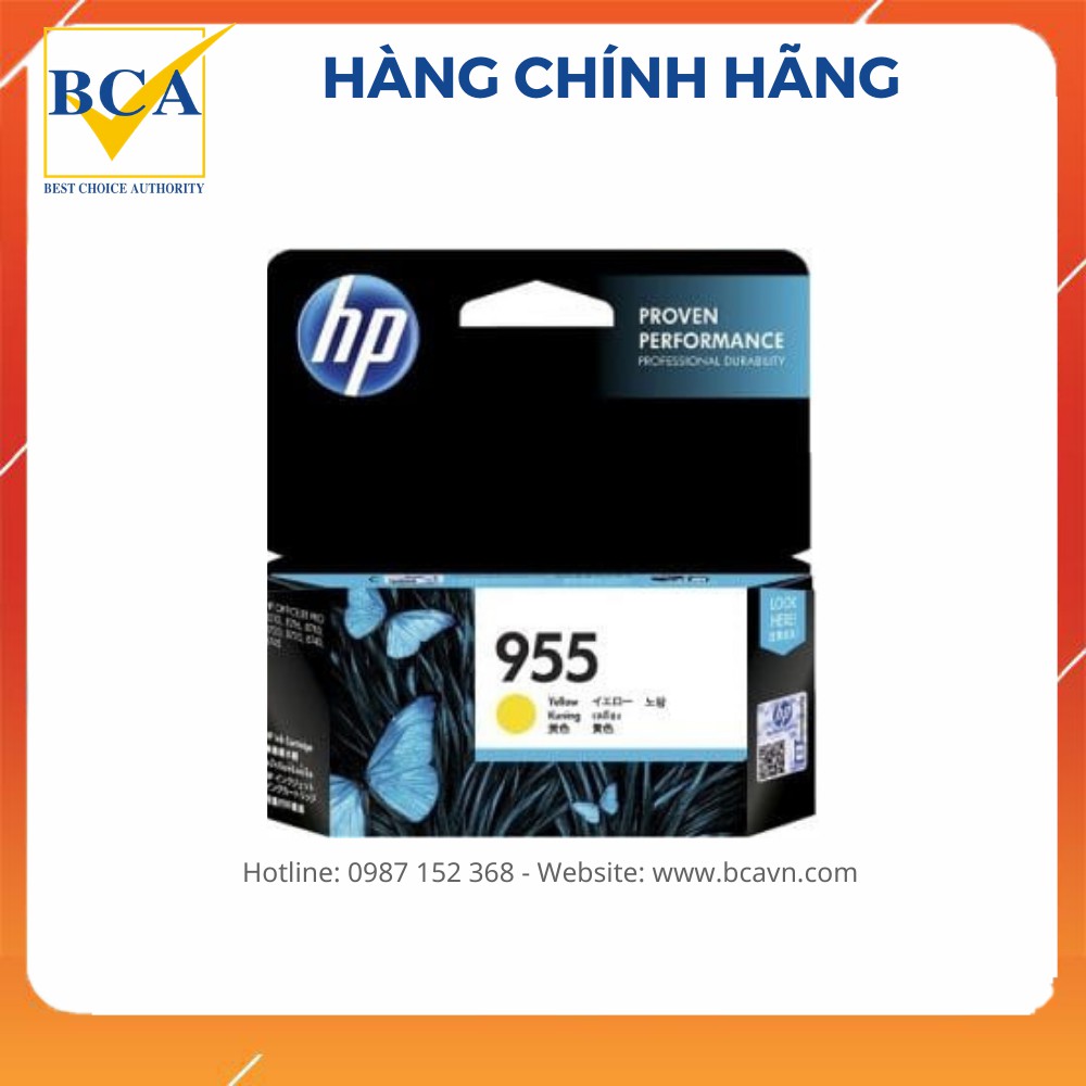 Mực In HP 955 Yellow Original Ink Cartridge (L0S57AA)