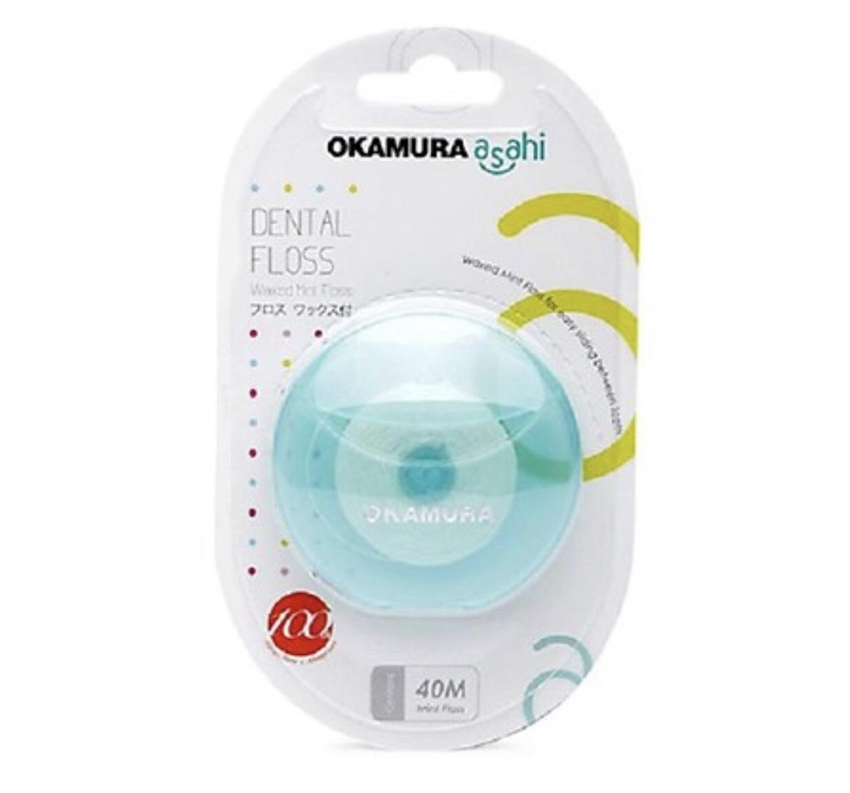 Okamura-Combo 2 hộp Chỉ nha khoa Okamura (40m*2)