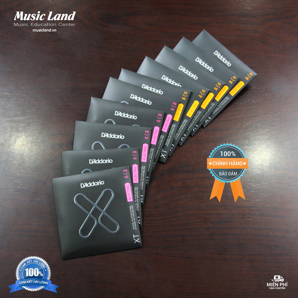 Dây Đàn Guitar Điện D’Addario XT – Chính Hãng