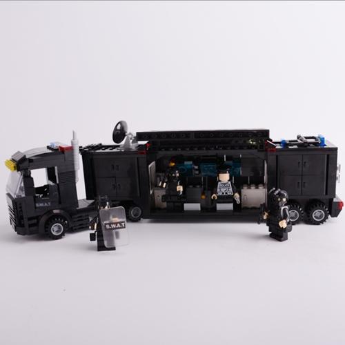 [HCM]Lắp ráp Lego xe ứng cứu thông tin SWAT - 6510