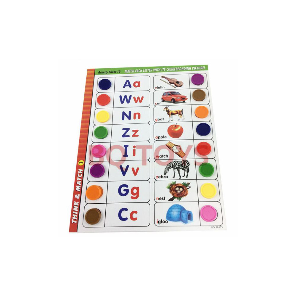 Bộ tư duy think and match rèn tư duy cho bé