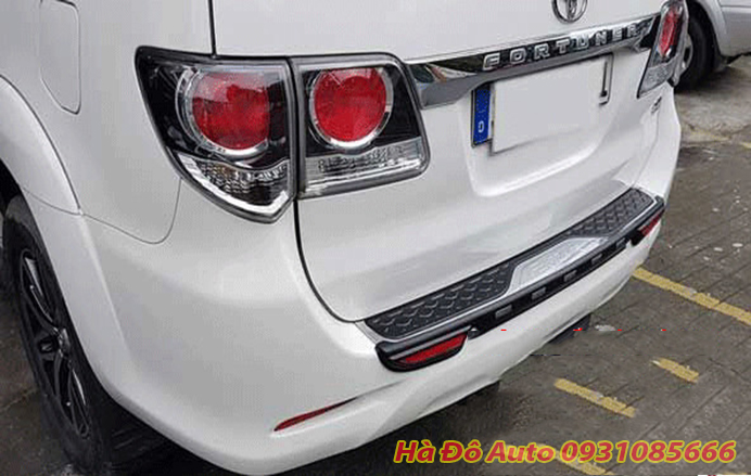 Nẹp Chống Chầy Cốp Ngoài Fortuner 2009 2010 2011 2012 2013 2014 2015 2016 - Chống Chầy Cốp Ngoài Nhựa ABS Fortuner 2009/2016