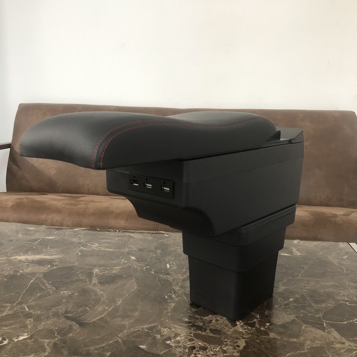 Hộp tỳ tay ô tô, xe hơi cao cấp Mitsubishi Xpander tích hợp 6 cổng USB