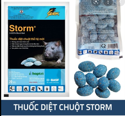 Gói 20 Viên Thuốc Chuột Dạng Kẹo Sinh Học