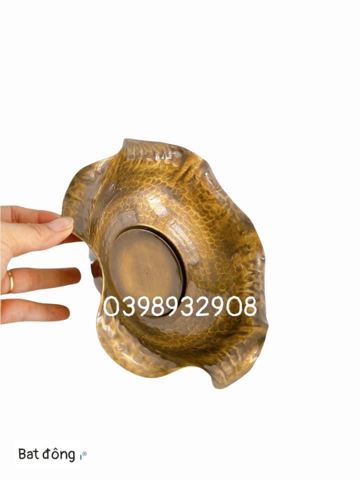 BÁT ĐỒNG CHÂN ĐẾ CHẤT LIỆU BẰNG ĐỒNG