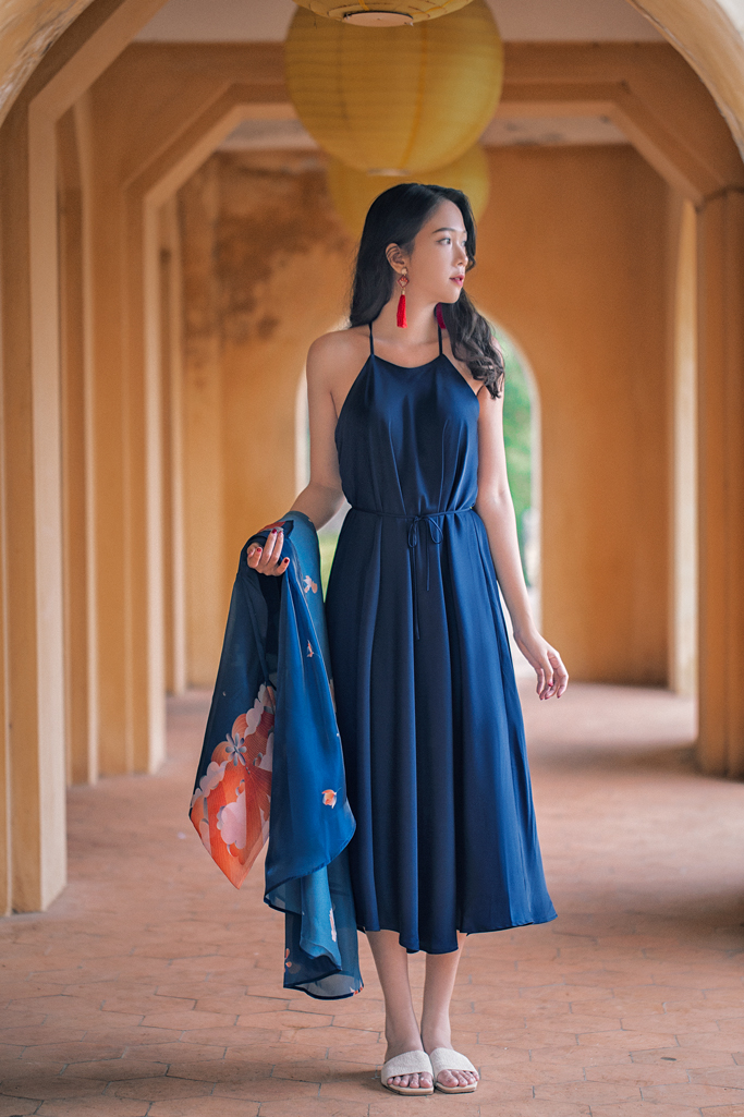 Sumire Store Đầm cổ yếm Tràng An