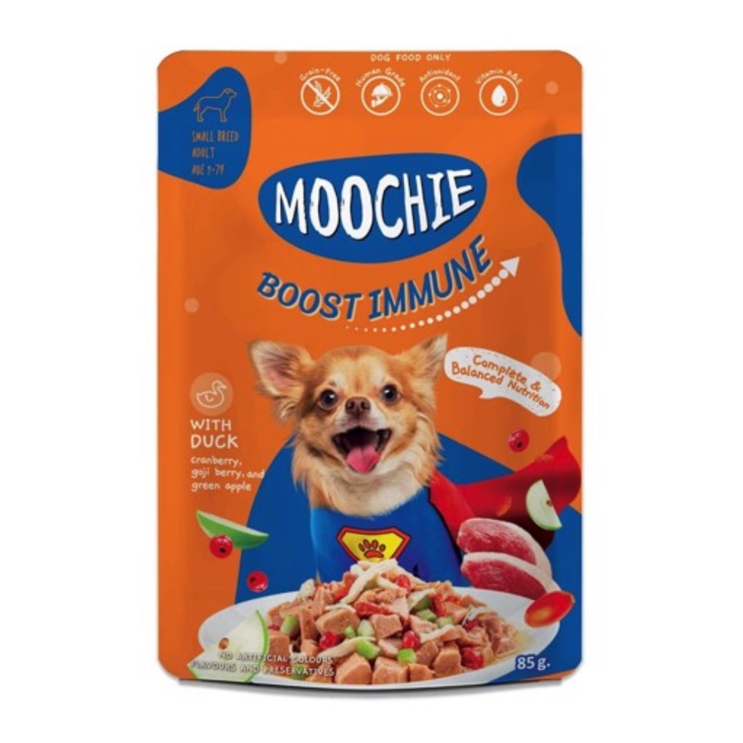 Pate gói Moochie dành cho chó - 85gr (6 vị)