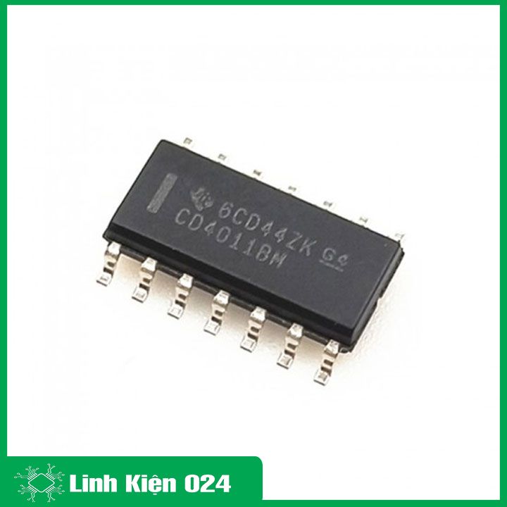 IC CD4011 SOP14/DIP14 - CMOS 4 cổng NAND