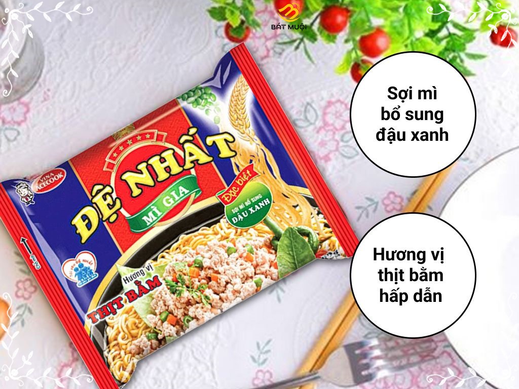 Mì Đệ Nhất thịt bằm gói 82g - Tạp hóa Bát Muội