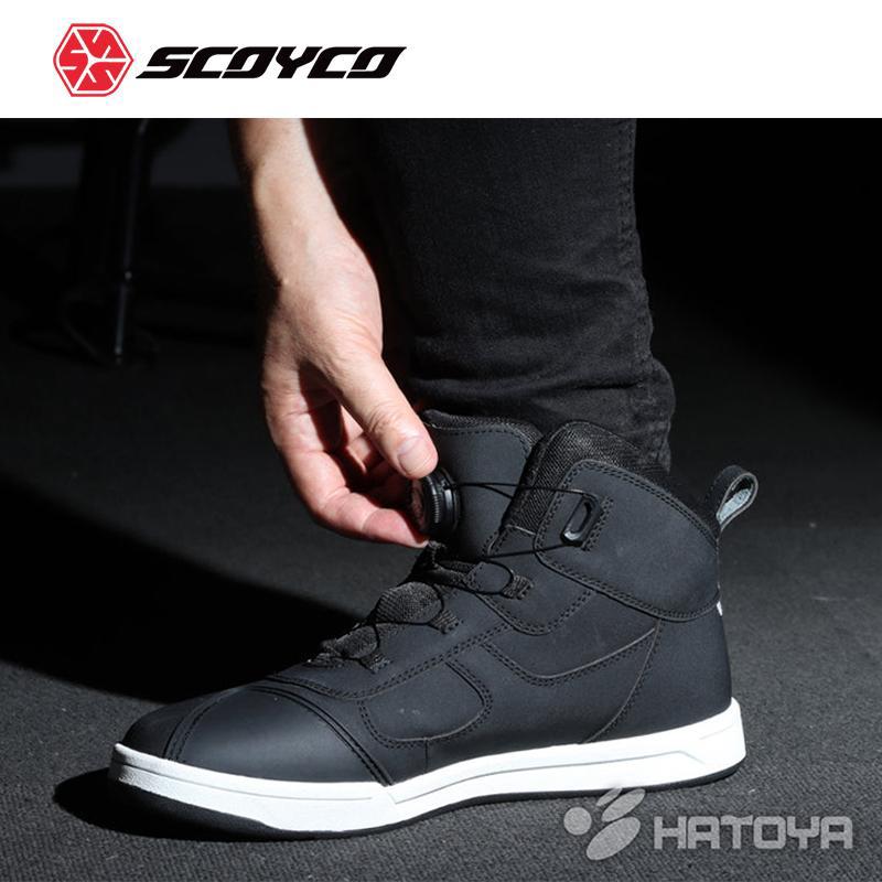 Giày Bảo Hộ Moto, xe máy Scoyco MT084, hàng chính hãng
