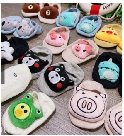 TẤT 4D SIÊU KUTE CHO BÉ SƠ SINH( BÉ TRAI/ BÉ GÁI)