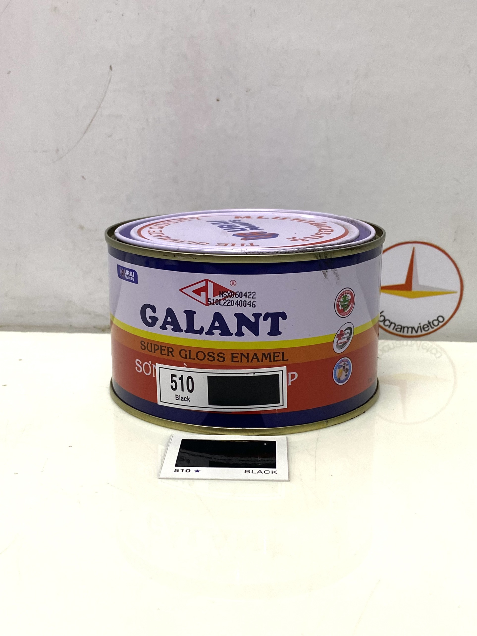 Iron and Steel Paint, Galant Oil Paint, Color Black 510, 375ml