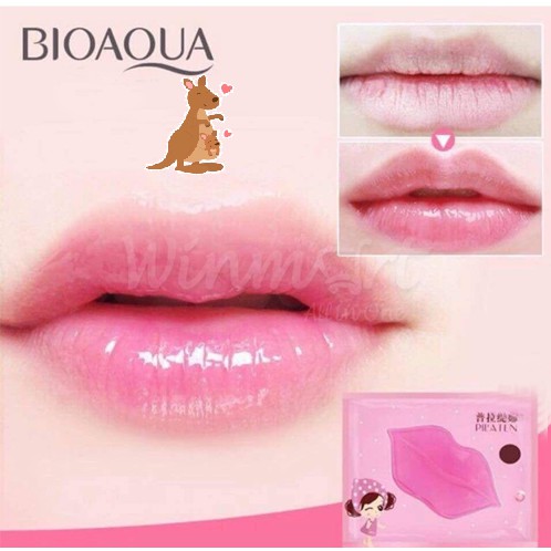 Mặt nạ dưỡng môi bioaqua-dưỡng môi mềm mại
