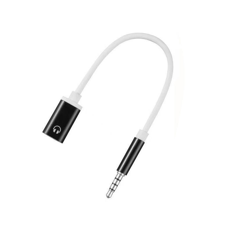 1pc 3.5mm male to Type-C female headphone converter flat to round og laptop Jack audio cable earphone cable converter