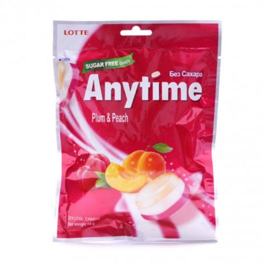 KẸO LOTTE ANYTIME ĐÀO HÀN QUỐC 74g