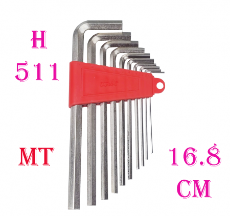 BỘ DỤNG CỤ LỤC GIÁC 10 MÓN H511