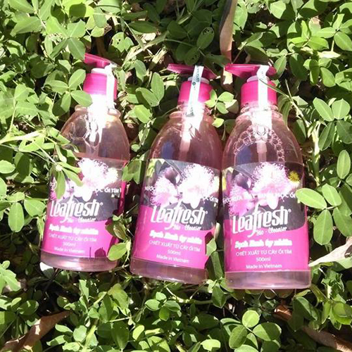 Nước rửa chén sinh học lá ổi tím Leafresh - 500ml/chai