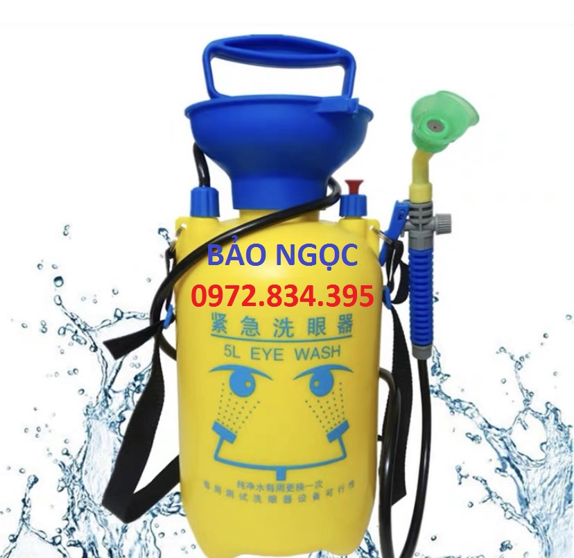 BÌNH RỬA MẮT, VÒI RỬA MẮT KHẨN CẤP 3L,5L,8L,