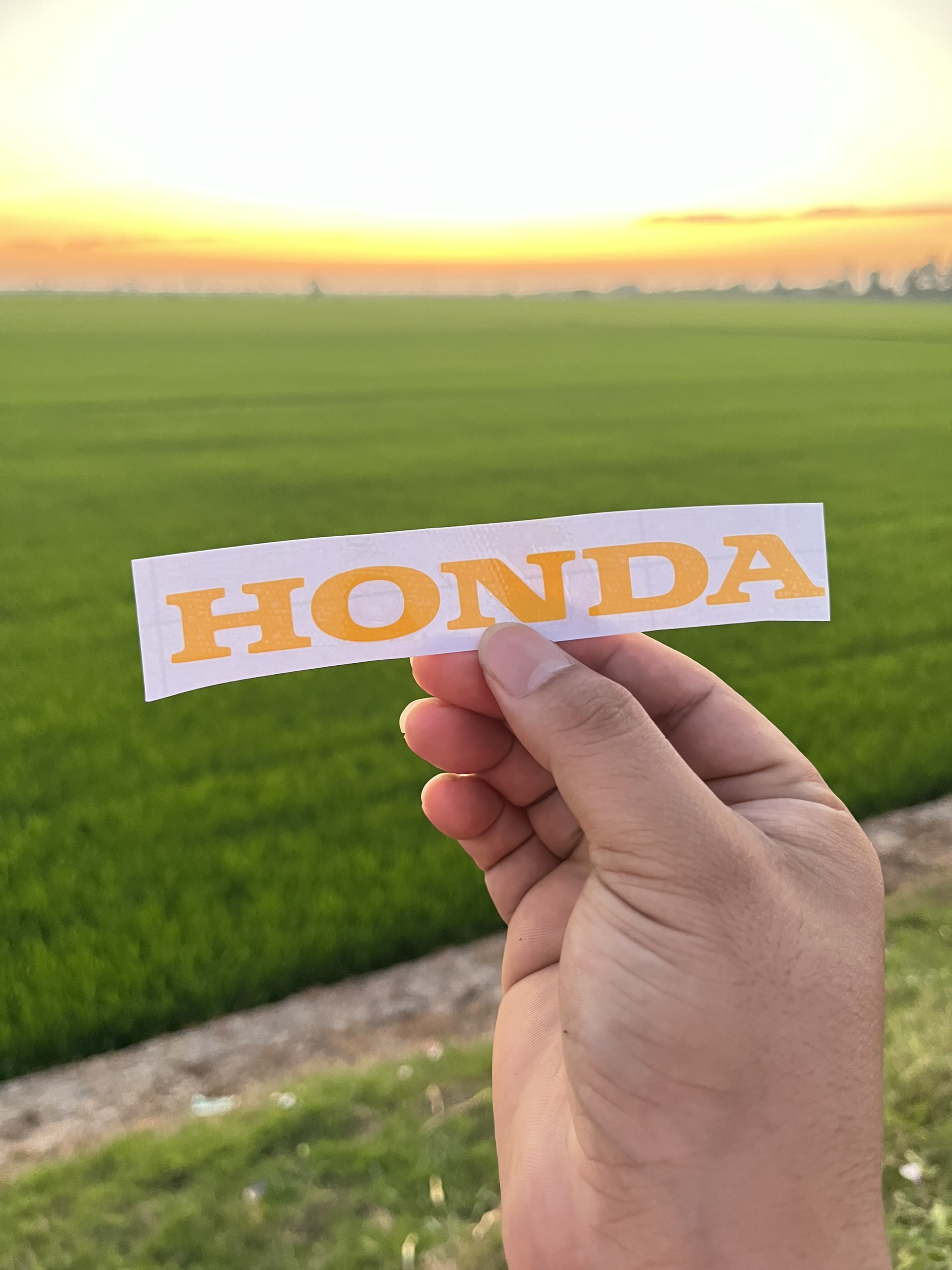 (Font gốc của hãng) 2 Tem Honda - Yamaha - Suzuki - Ducati - Racing Boy