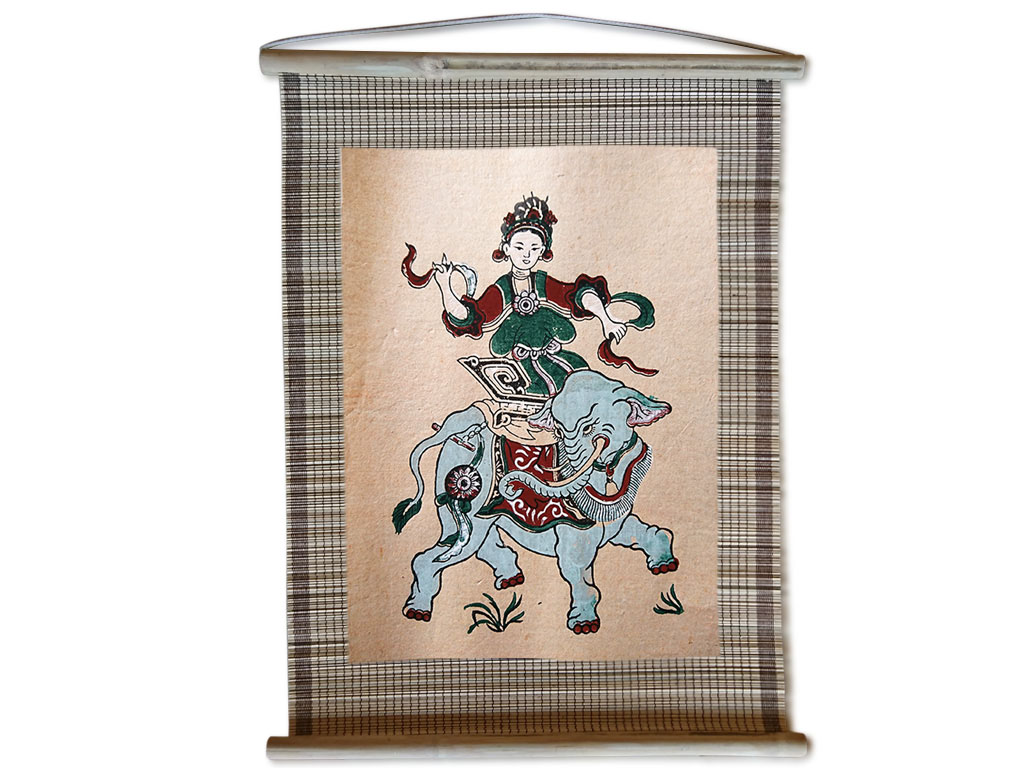 Dong Ho Ba Trieu folk painting