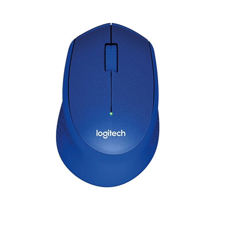 Chuột Wireless Logitech M331 Silent Plus (Xanh dương) - Chính Hãng