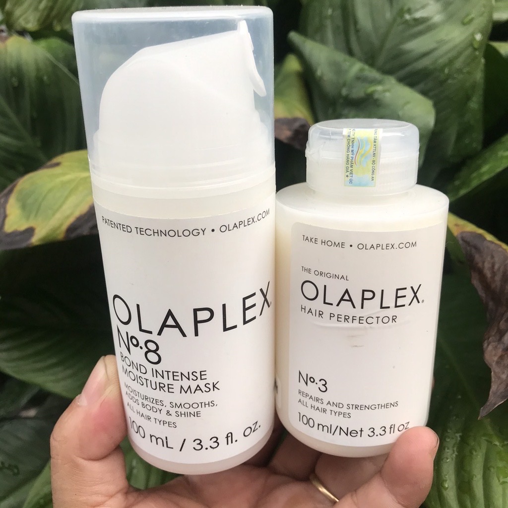 Set phục hồi tóc hư tổn olaplex no 3 - no 8 100mlx2