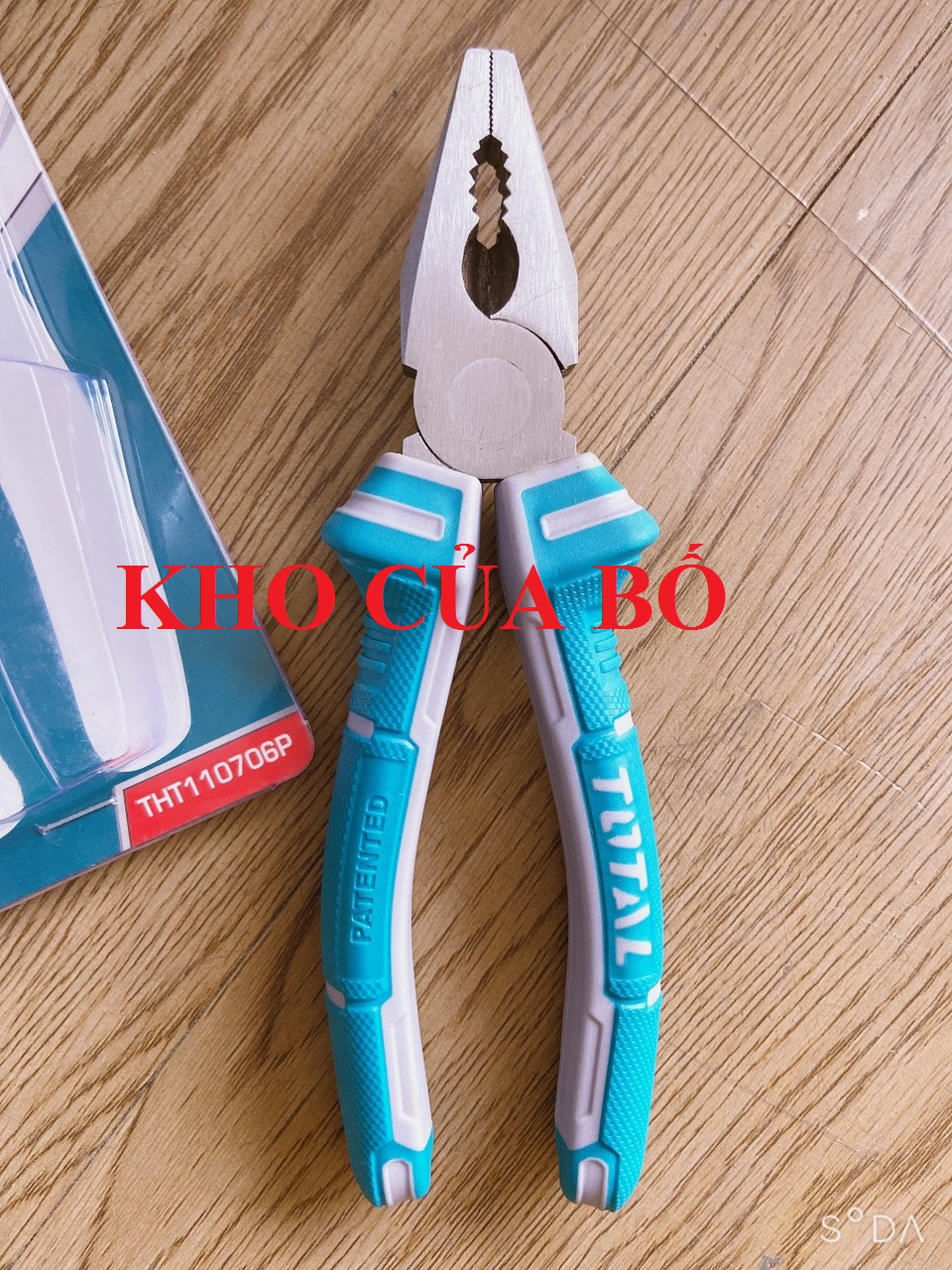 Kềm răng 7''/180mm total tht110706p