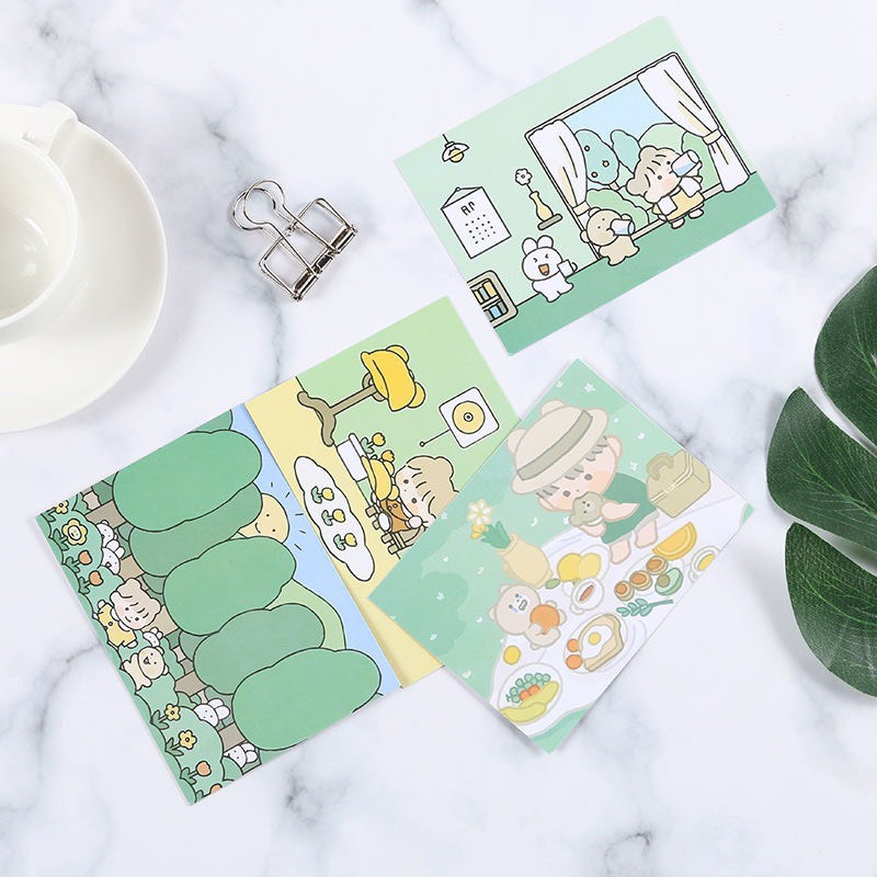 SET ẢNH POSTCARD CÔ GÁI DECOR TRANG TRÍ A.2