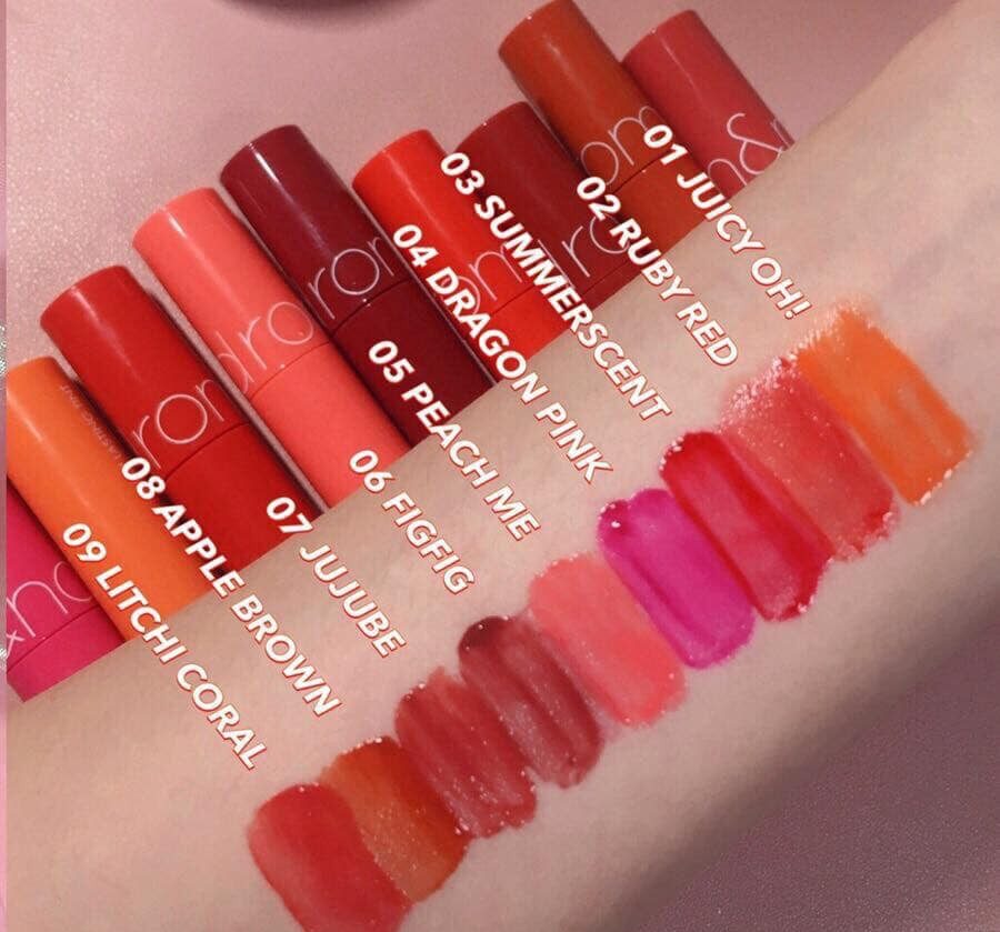 (1-9) Son Tint Romand Juicy Lasting Tint