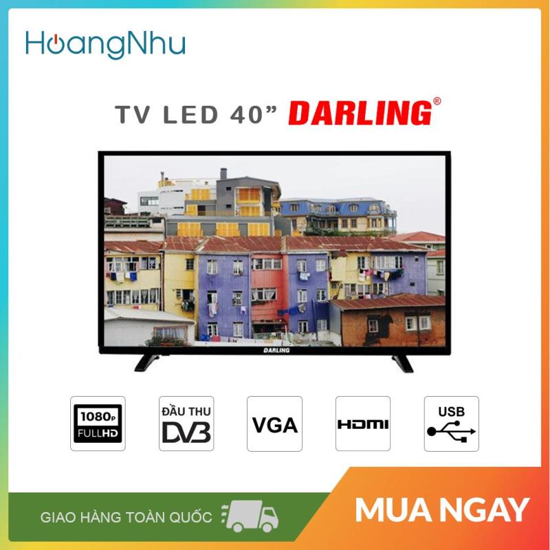 Bảng giá TV LED Darling 40 inch 40HD957T2 (Full HD, truyền hình KTS) - Bảo hành toàn quốc 2 năm