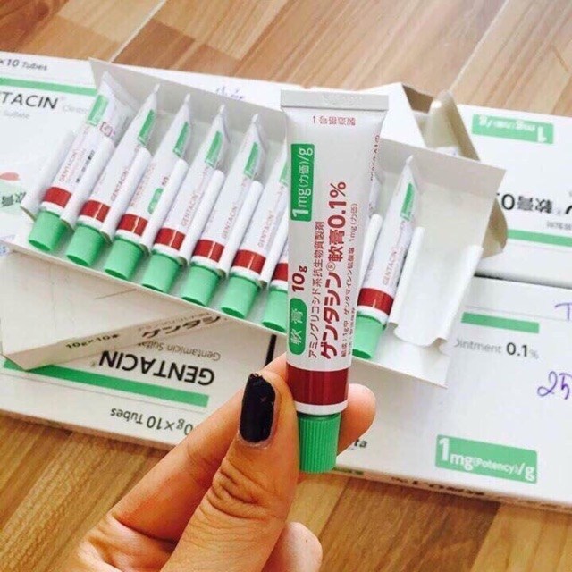 Kem mờ sẹo Gentacin 10g Nhật Bản