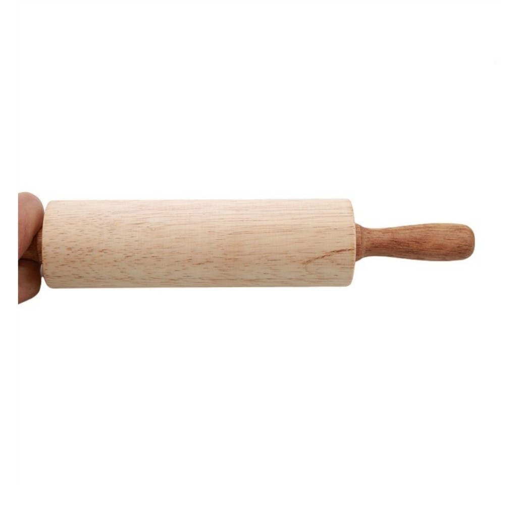 Lăn bột gỗ cán xoay 38cm- 41cm