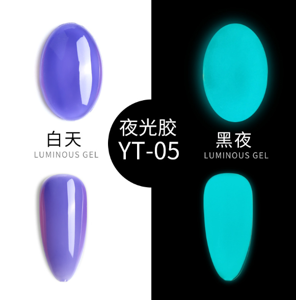 Sơn gel AS - màu dạ quang phát sáng mã YT