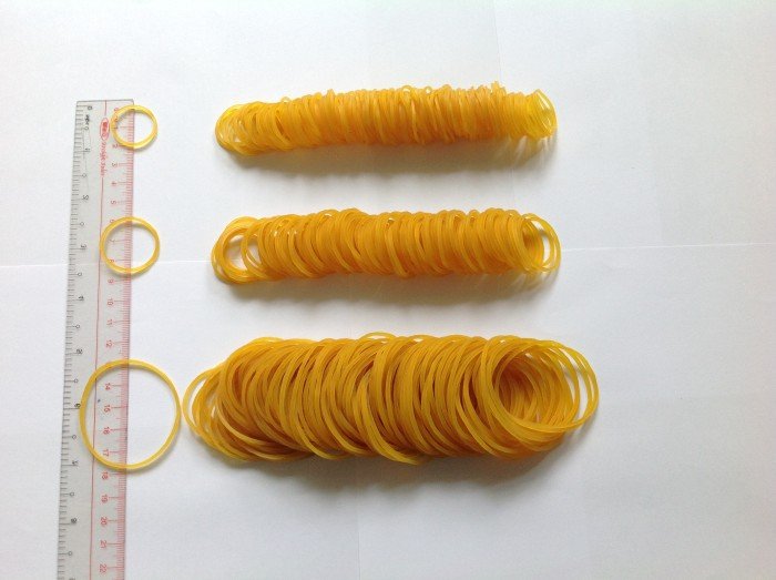 Dây thun tròn Thành Phát đủ size bịch 500gr