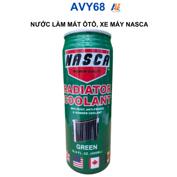 Nước làm mát ô tô, xe máy Nasca
