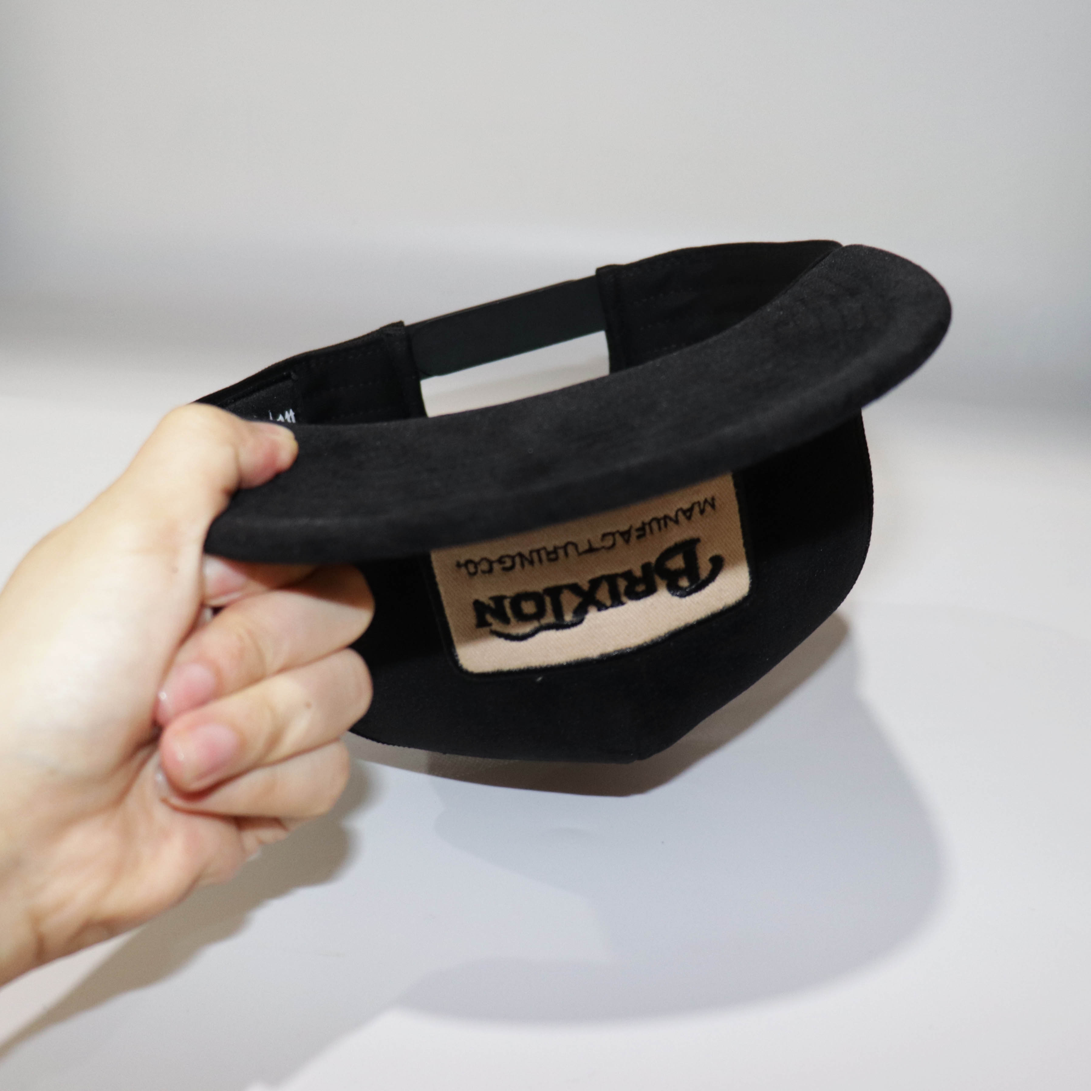 Nón snapback NHS Brixton nhung đen lưới BRNhung.