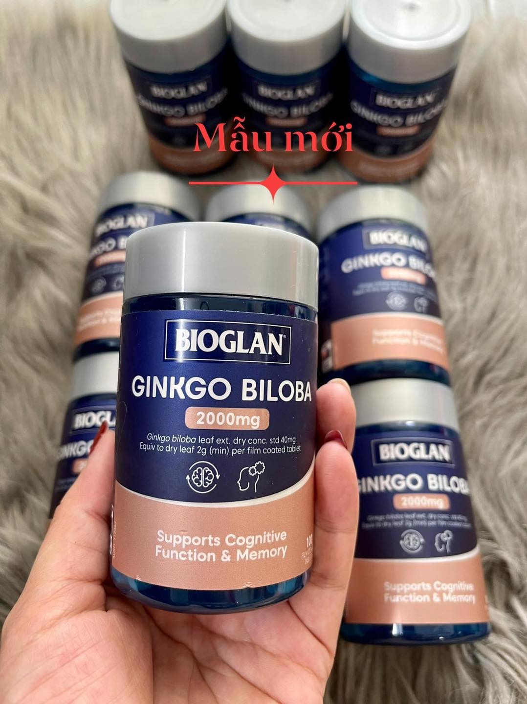 Bổ não Bioglan Ginkgo Biloba 2000mg