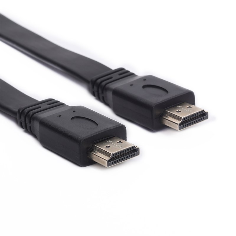 Dây cáp HDMI 2 đầu có Ethernet tốc độ cao dạng dẹt dài 10 mét