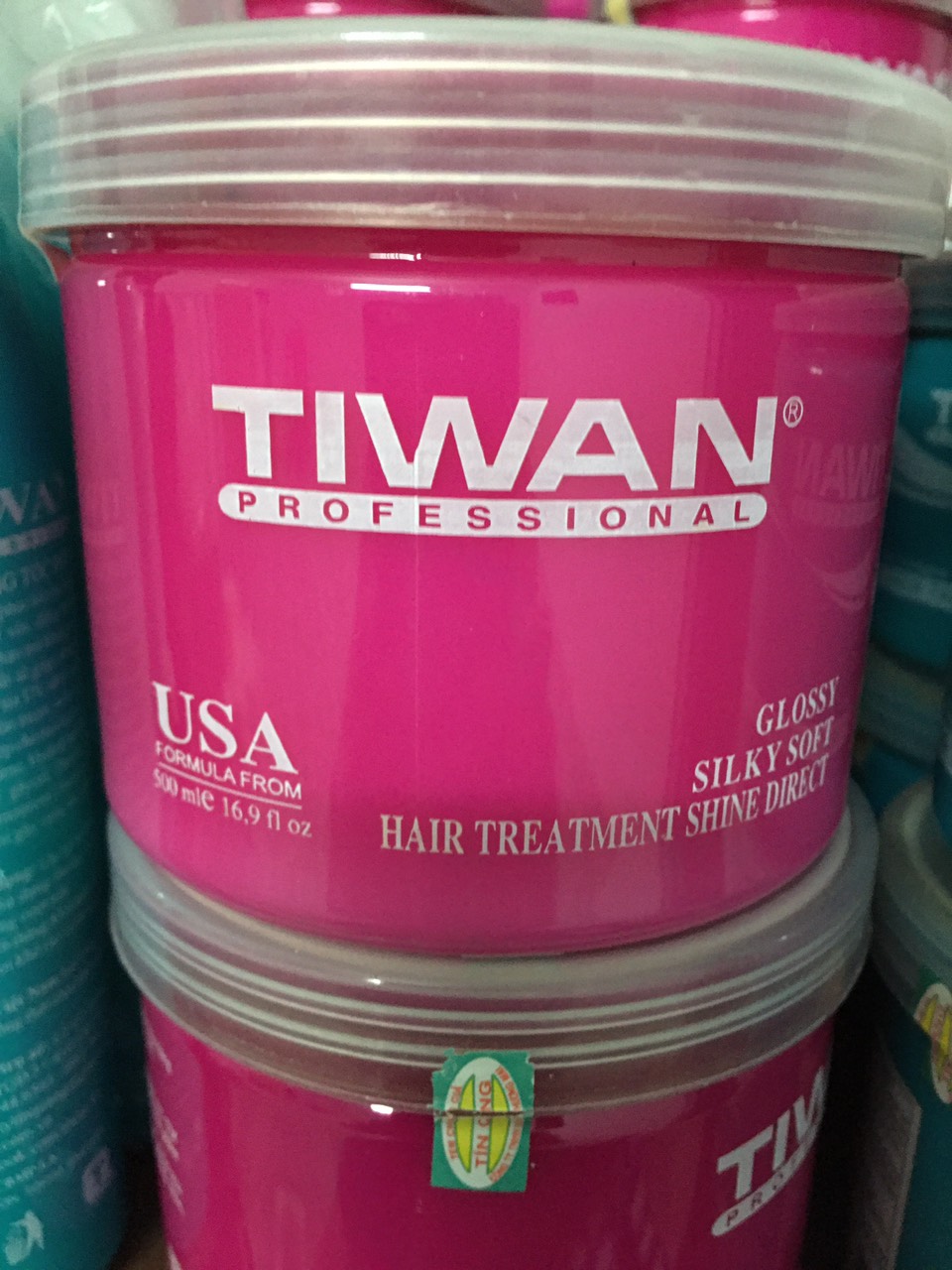 Hấp dầu phủ bóng siêu mượt tóc tiwan